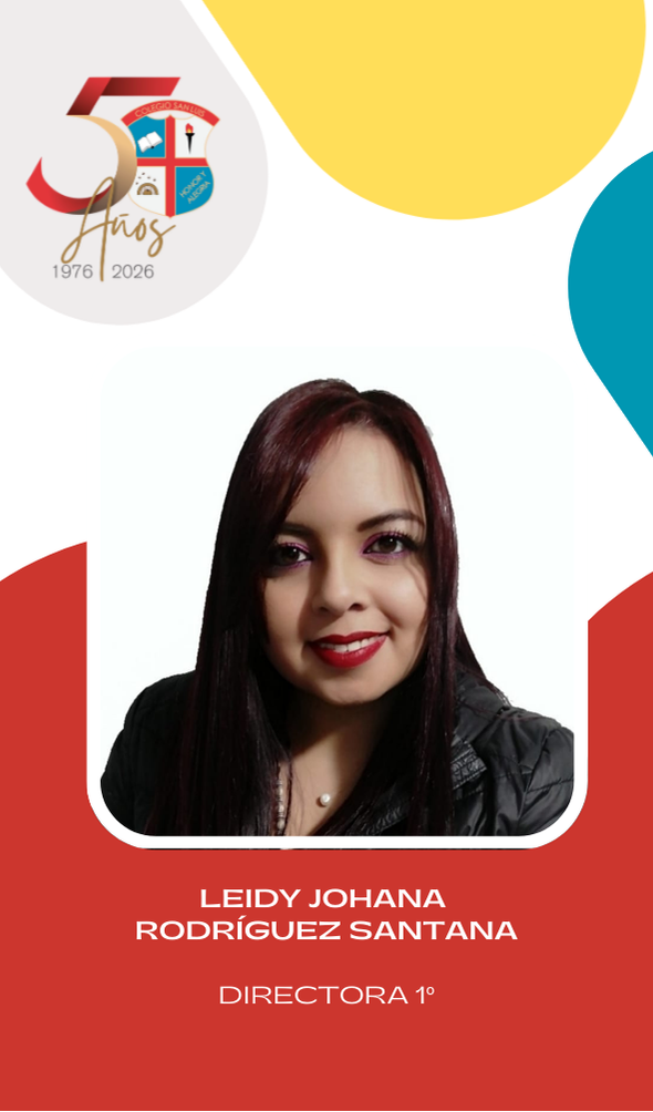 Leidy Johana Rodríguez Santana, integrante de preescolar y primaria del Colegio San Luis