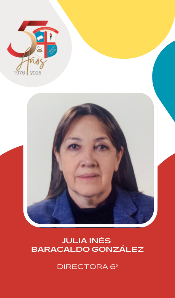 Julia Inés Baracaldo González, integrante de bachillerato del Colegio San Luis