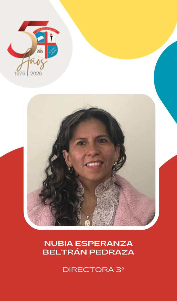 Nubia Esperanza Beltrán Pedraza, integrante de preescolar y primaria del Colegio San Luis