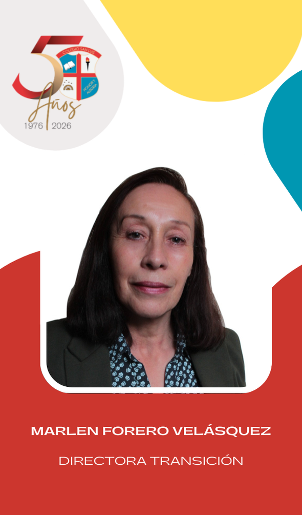 Marlen Forero Velásquez, integrante de preescolar y primaria del Colegio San Luis